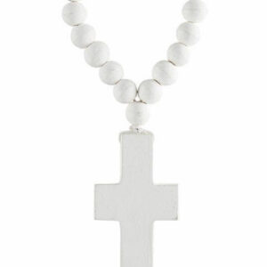 Beaded Garland Cross