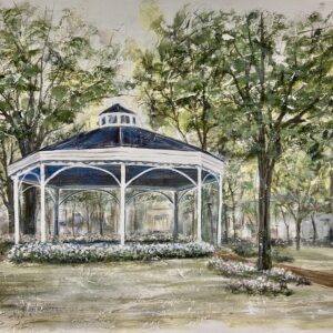 Collierville Charm Art Print Georgia Jane Designs