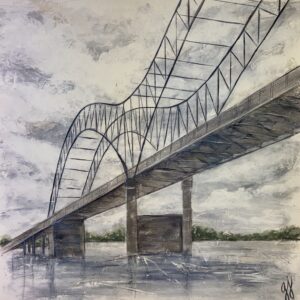 Memphis Connections Art Print Georgia Jane Designs