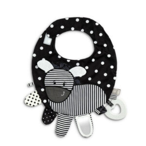 Activity Baby Bib Zebra