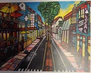 #19 Overton Square Print David Lynch