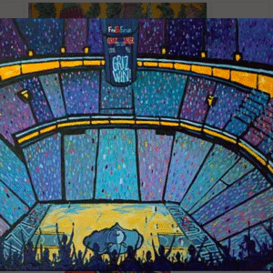 #36 Grizz Win Print David Lynch