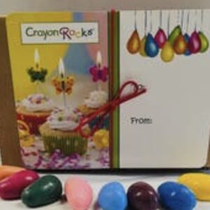 8 Crayon Rocks Birthday in a Box