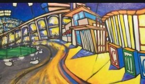 #120 Tiger Lane CMOM Print David Lynch