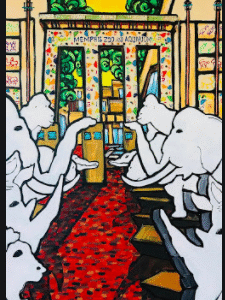 #14 Monkeying Around At The Memphis Zoo Print David Lynch