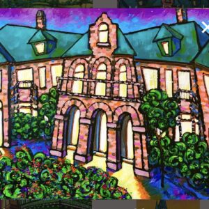 #109 Pink Palace Print David Lynch