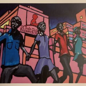 #110 St Jude Print David Lynch