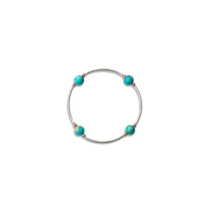8mm Blue Jasper Blessing Bracelet